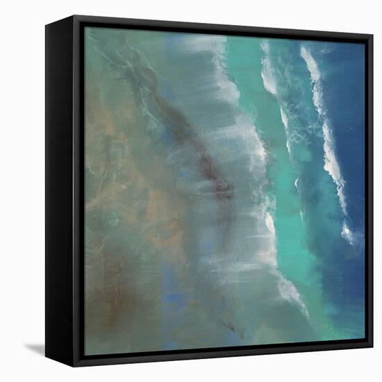 Aerial Coast II-Sheila Finch-Framed Stretched Canvas