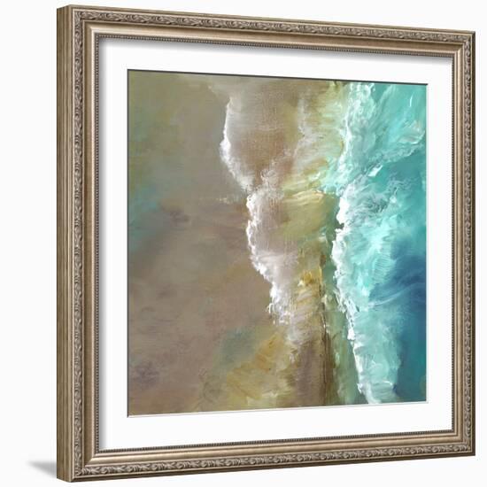 Aerial Coast III-Sheila Finch-Framed Art Print