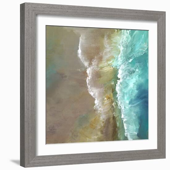 Aerial Coast III-Sheila Finch-Framed Art Print