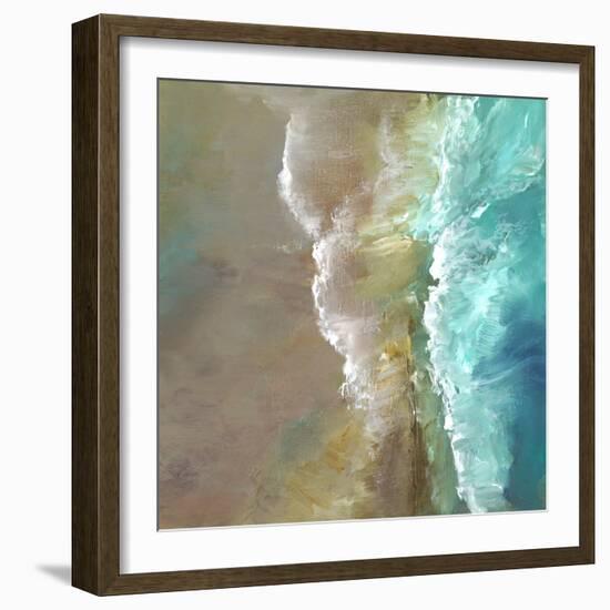 Aerial Coast III-Sheila Finch-Framed Art Print