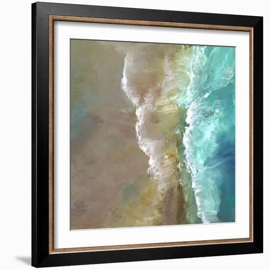 Aerial Coast III-Sheila Finch-Framed Art Print