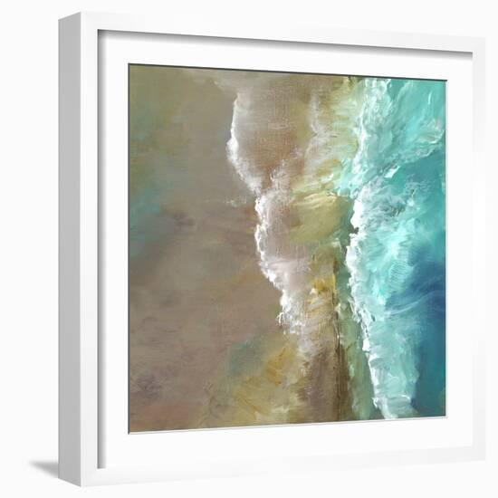 Aerial Coast III-Sheila Finch-Framed Art Print