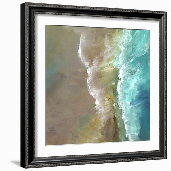 Aerial Coast III-Sheila Finch-Framed Art Print