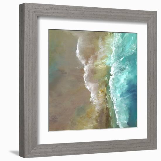 Aerial Coast III-Sheila Finch-Framed Art Print