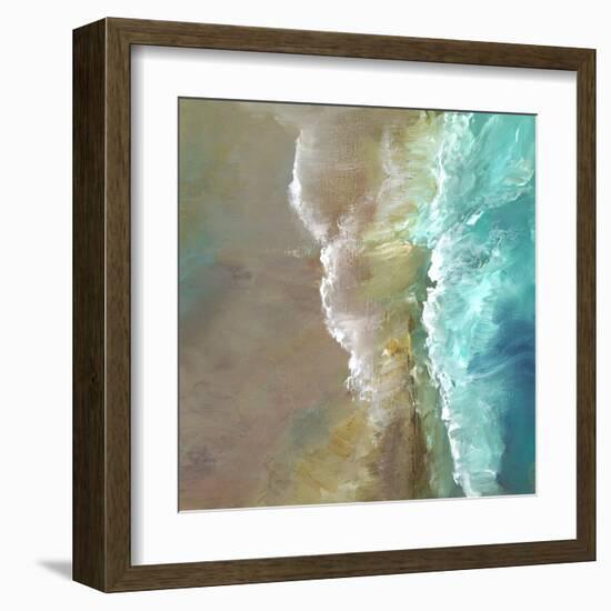 Aerial Coast III-Sheila Finch-Framed Art Print
