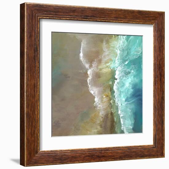 Aerial Coast III-Sheila Finch-Framed Art Print