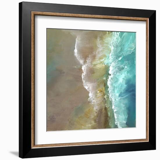 Aerial Coast III-Sheila Finch-Framed Art Print