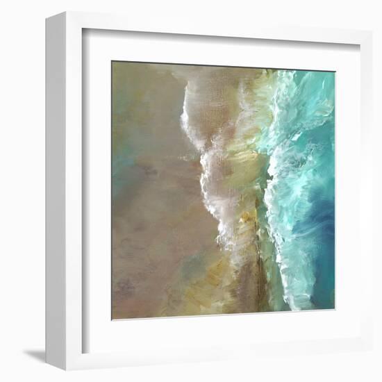 Aerial Coast III-Sheila Finch-Framed Art Print