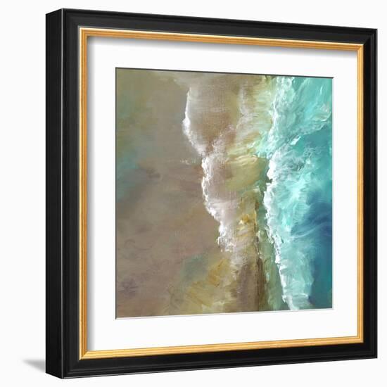 Aerial Coast III-Sheila Finch-Framed Art Print