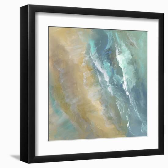 Aerial Coast IV-Sheila Finch-Framed Art Print