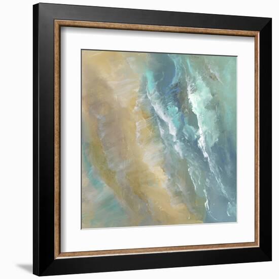 Aerial Coast IV-Sheila Finch-Framed Art Print