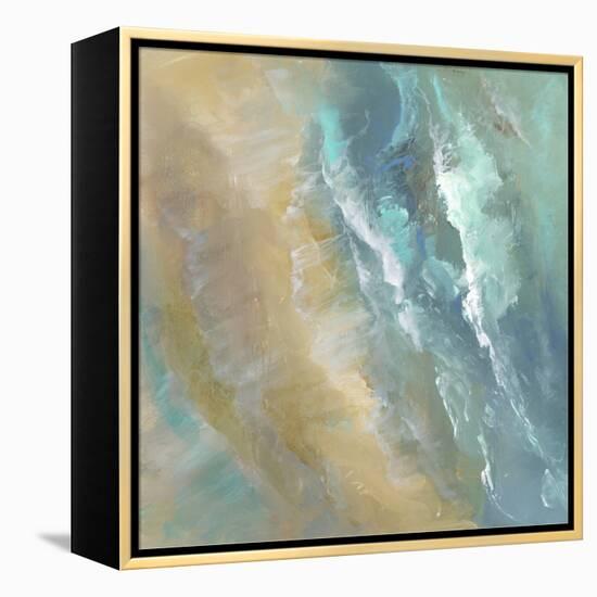 Aerial Coast IV-Sheila Finch-Framed Stretched Canvas