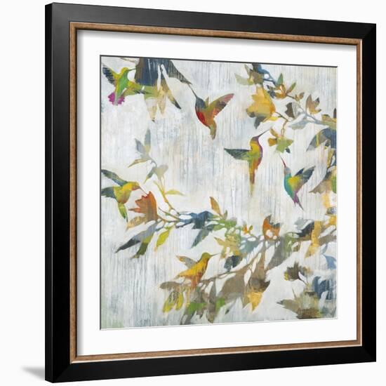 Aerial Dance-Liz Jardine-Framed Art Print