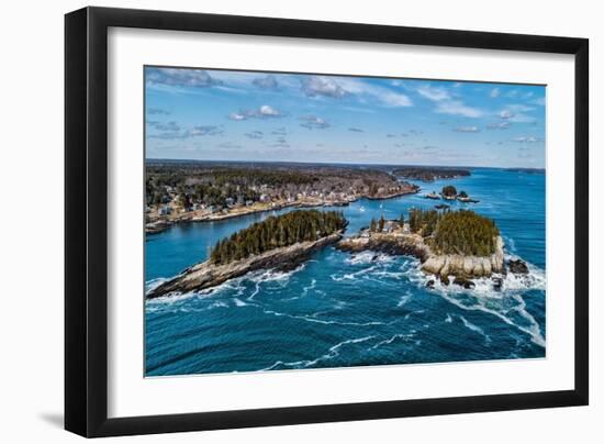 Aerial Islands-Jason Veilleux-Framed Art Print