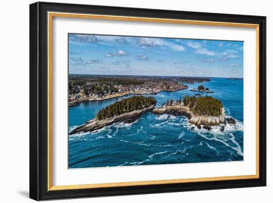 Aerial Islands-Jason Veilleux-Framed Art Print