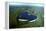 Aerial Lake Mckenzie (Boorangoora) a Perched Lake-null-Framed Premier Image Canvas
