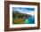 Aerial Landscape View of Spectacular Na Pali Coast, Kauai, Hawaii, USA-Martin M303-Framed Photographic Print