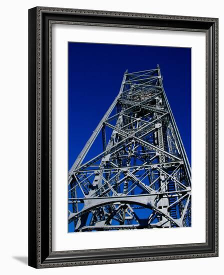 Aerial Lift Bridge, Duluth, Minnesota, USA-null-Framed Photographic Print