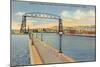 Aerial Lift Bridge, Duluth, Minnesota-null-Mounted Art Print