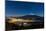 Aerial Mount Fuji with Kawaguchiko Lake at Night-vichie81-Mounted Photographic Print