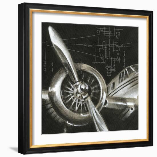 Aerial Navigation I-Ethan Harper-Framed Premium Giclee Print