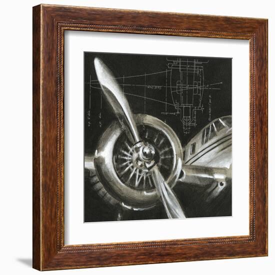 Aerial Navigation I-Ethan Harper-Framed Art Print