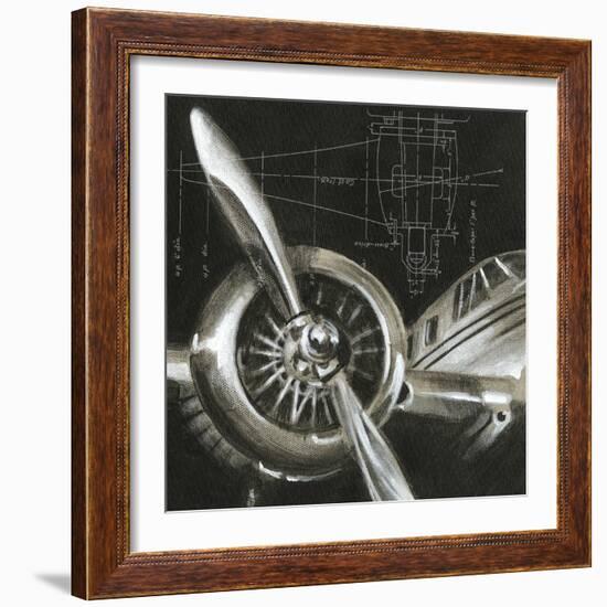 Aerial Navigation I-Ethan Harper-Framed Art Print