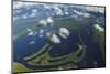 Aerial of Amazon River Basin, Manaus, Brazil-Art Wolfe-Mounted Photographic Print