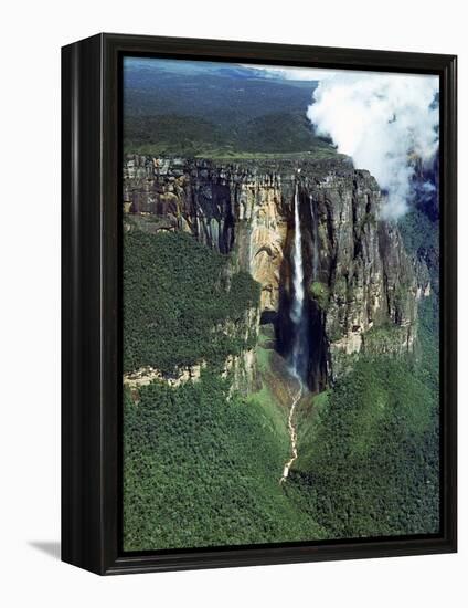 Aerial of Angel Falls-Carl Mydans-Framed Premier Image Canvas