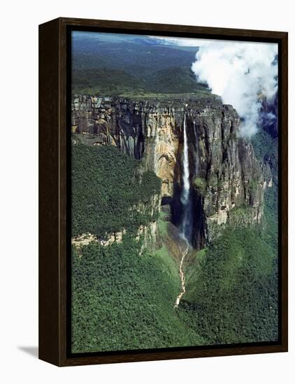 Aerial of Angel Falls-Carl Mydans-Framed Premier Image Canvas