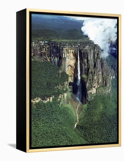 Aerial of Angel Falls-Carl Mydans-Framed Premier Image Canvas