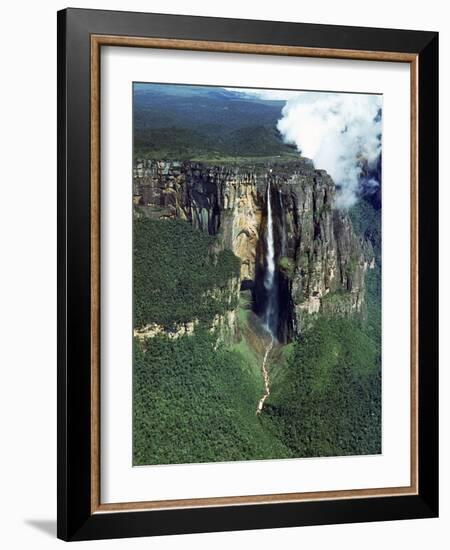 Aerial of Angel Falls-Carl Mydans-Framed Photographic Print