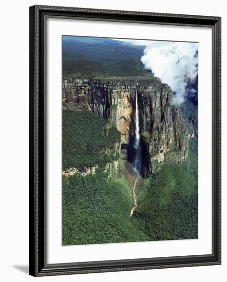 Aerial of Angel Falls-Carl Mydans-Framed Photographic Print