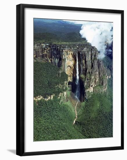 Aerial of Angel Falls-Carl Mydans-Framed Photographic Print