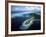 Aerial of Beautiful Bora Bora, Tahiti, French Polynesia-Bill Bachmann-Framed Photographic Print