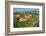 Aerial of Comburg Benedictine Monastery, Steinbach, Kocher Valley, Schwabisch Hall, Hohenlohe-Markus Lange-Framed Photographic Print