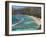 Aerial of Hanauma Bay Reef Snorkelers Near Oahu, Hawaii-Bill Bachmann-Framed Photographic Print