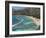 Aerial of Hanauma Bay Reef Snorkelers Near Oahu, Hawaii-Bill Bachmann-Framed Photographic Print