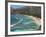 Aerial of Hanauma Bay Reef Snorkelers Near Oahu, Hawaii-Bill Bachmann-Framed Photographic Print