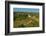 Aerial of Hornberg Castle, Neckarzimmern, Neckartal Valley, Odenwald, Burgenstrasse-Markus Lange-Framed Photographic Print