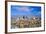 Aerial of Kansas City skyline, MO-null-Framed Photographic Print