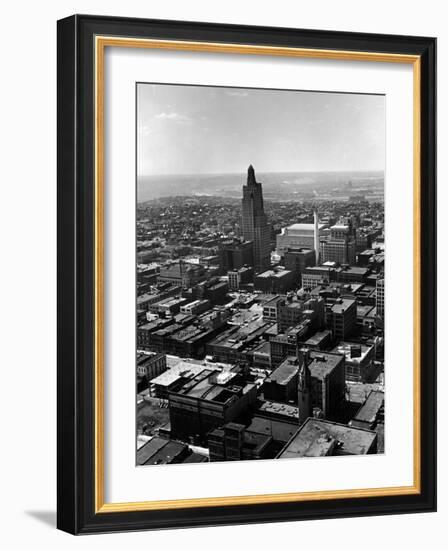 Aerial of Kansas City-Alfred Eisenstaedt-Framed Photographic Print