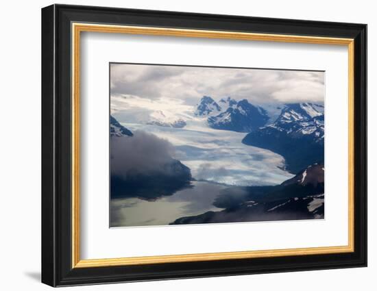 Aerial of Los Glaciares National Park, Argentina, South America-Michael Runkel-Framed Photographic Print