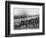 Aerial of Lower Manhattan and Hudson River-null-Framed Photographic Print
