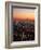 Aerial of Midtown NYC at Dusk, NY-Barry Winiker-Framed Photographic Print