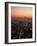 Aerial of Midtown NYC at Dusk, NY-Barry Winiker-Framed Photographic Print