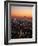 Aerial of Midtown NYC at Dusk, NY-Barry Winiker-Framed Photographic Print