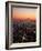 Aerial of Midtown NYC at Dusk, NY-Barry Winiker-Framed Photographic Print