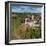 Aerial of Reichenberg Castle, Oppenweiler, Swabian-Franconian Forest Nature Park, Baden-Wurttemberg-Markus Lange-Framed Photographic Print