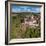 Aerial of Reichenberg Castle, Oppenweiler, Swabian-Franconian Forest Nature Park, Baden-Wurttemberg-Markus Lange-Framed Photographic Print